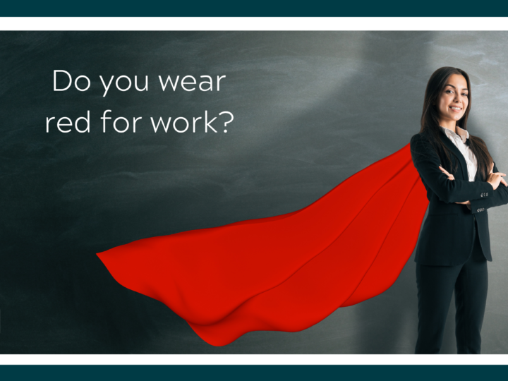 Should you wear red for work?
